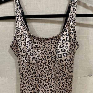 Ruby Ribbon Light support Cami Cheetah,size 34